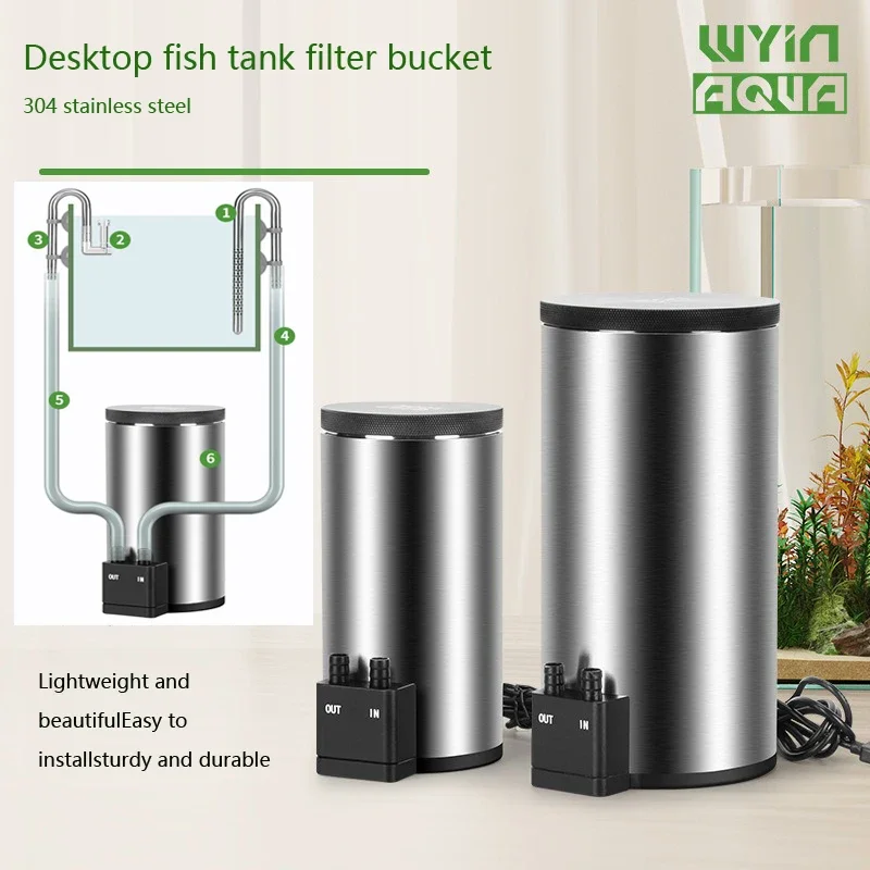 ตัวกรองตู้ปลาแบบเงียบพร้อมปั๊ม - Marine Aquarium Overflow บทวิจารณ์และราคา