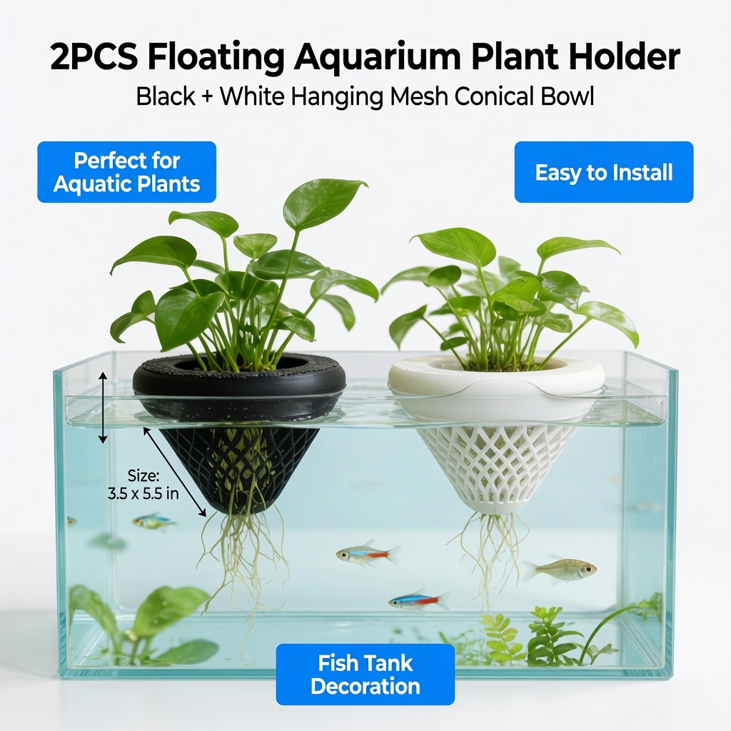 ที่วางต้นไม้ในตู้ปลาแบบลอยน้ำ  - Marine Aquarium For Sale บทวิจารณ์และราคา