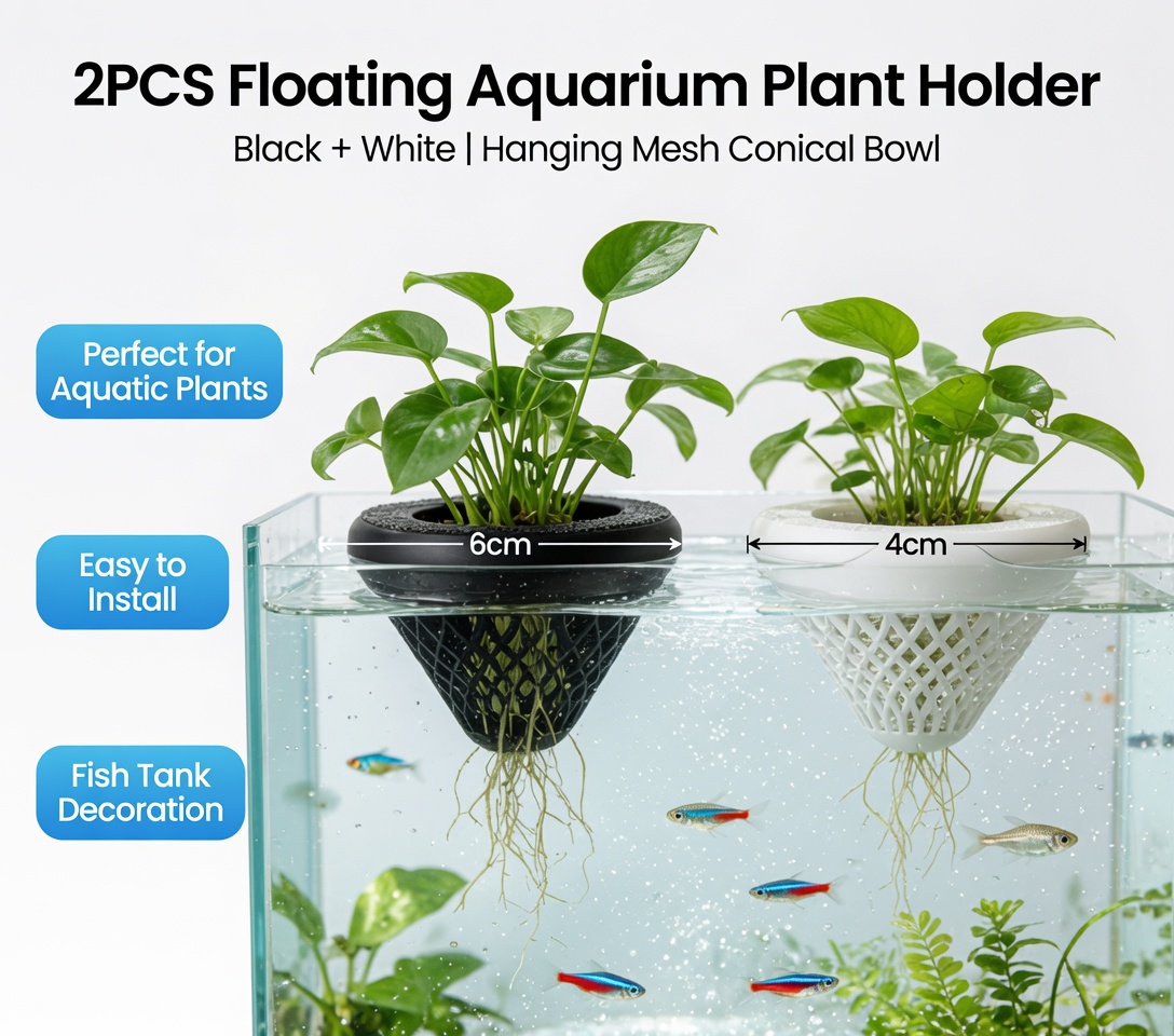 ที่วางต้นไม้ในตู้ปลาแบบลอยน้ำ  - Marine Aquarium For Sale บทวิจารณ์และราคา