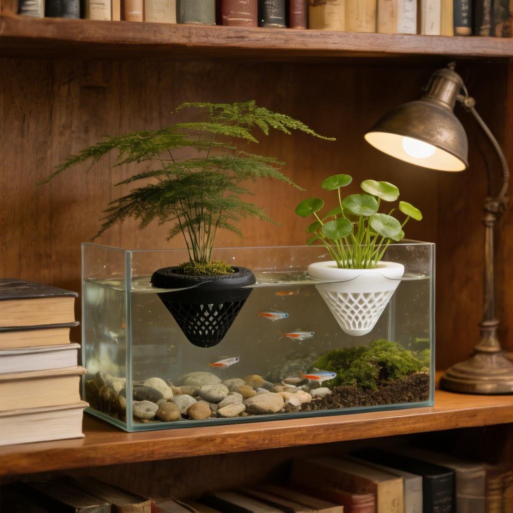 ที่วางต้นไม้ในตู้ปลาแบบลอยน้ำ  - Marine Aquarium For Sale บทวิจารณ์และราคา