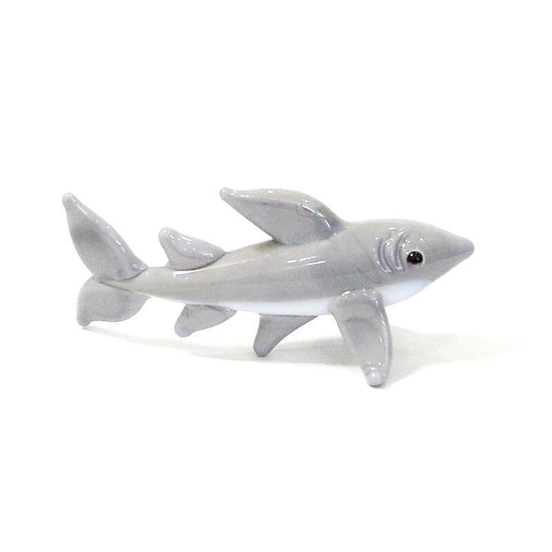 รูปปั้นฉลามแก้วขนาดเล็กทำมือ น - Marine Aquarium Orp บทวิจารณ์และราคา