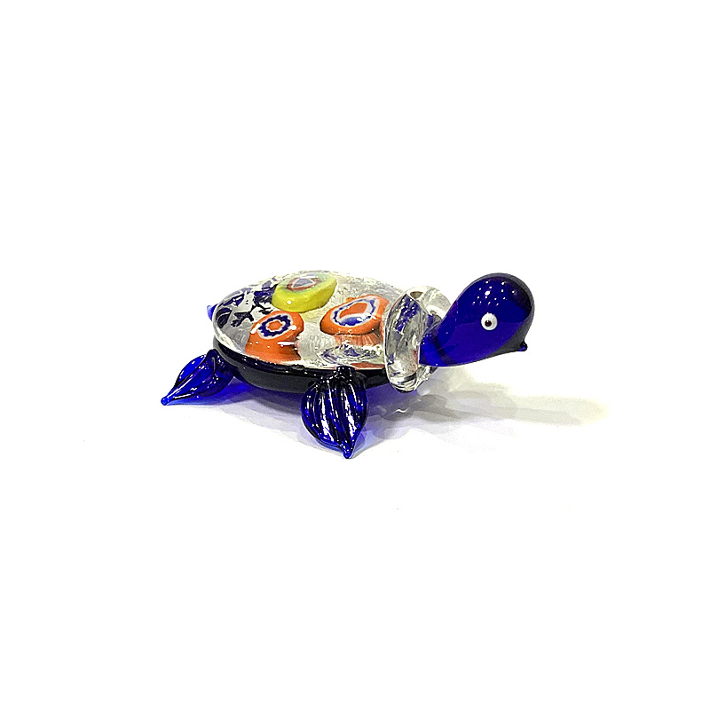 รูปปั้นเต่าแก้วขนาดเล็กทำมือ น - Marine Aquarium Orp บทวิจารณ์และราคา