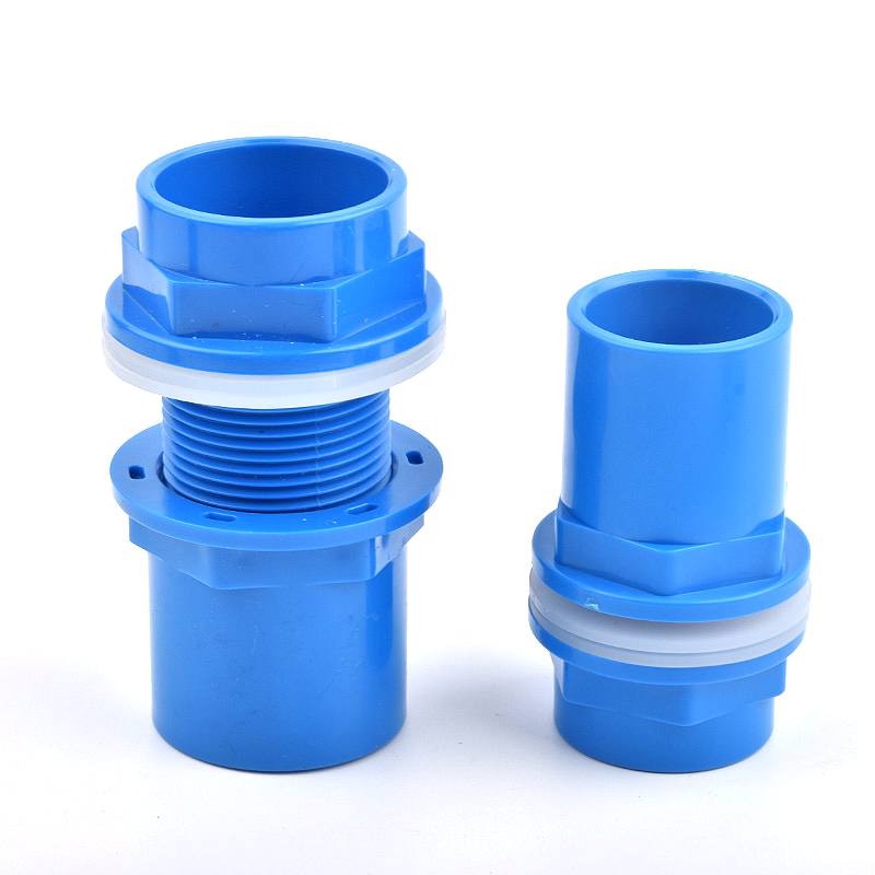 ข้อต่อท่อระบายน้ำ PVC สีน้ำเงิ - Marine Aquarium Overflow บทวิจารณ์และราคา